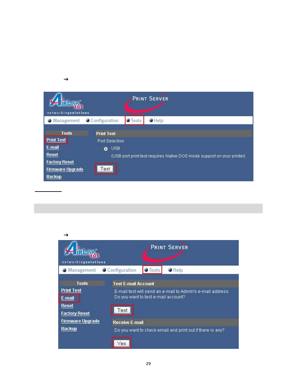 4 tools | Airlink101 AMPS230 User Manual | Page 29 / 43