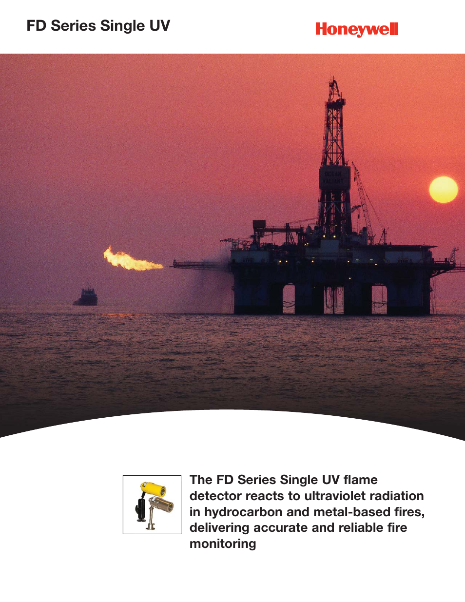 Notifier FD Series Single UV User Manual | 4 pages