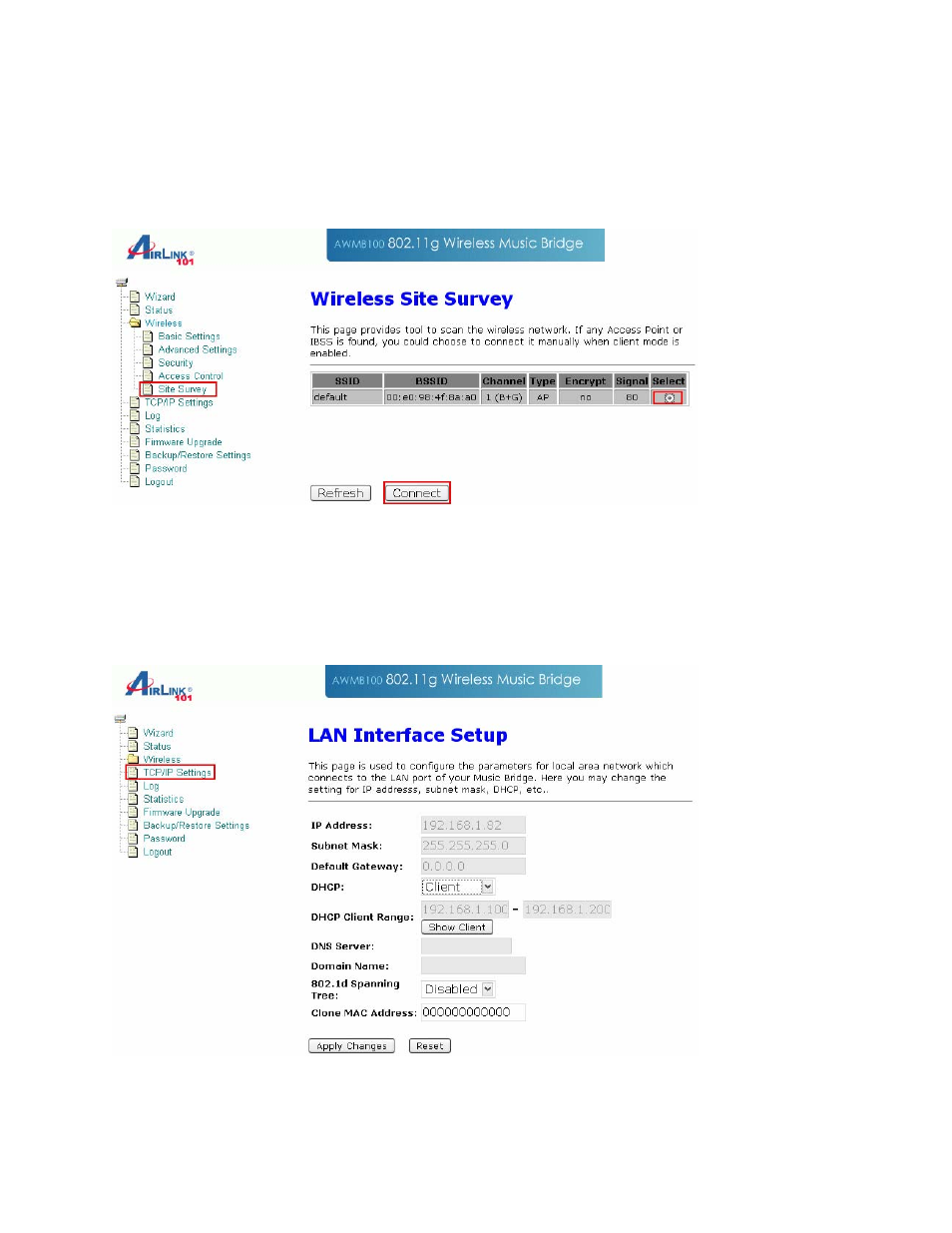 Airlink101 AWMB100 User Manual | Page 39 / 46