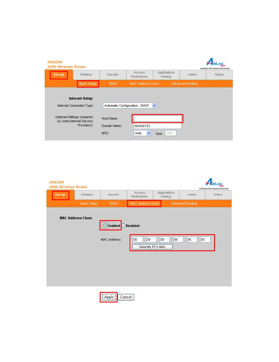 Airlink101 AR625W User Manual | Page 4 / 9