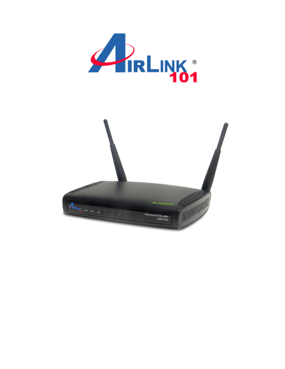 Airlink101 AR675W User Manual | 87 pages