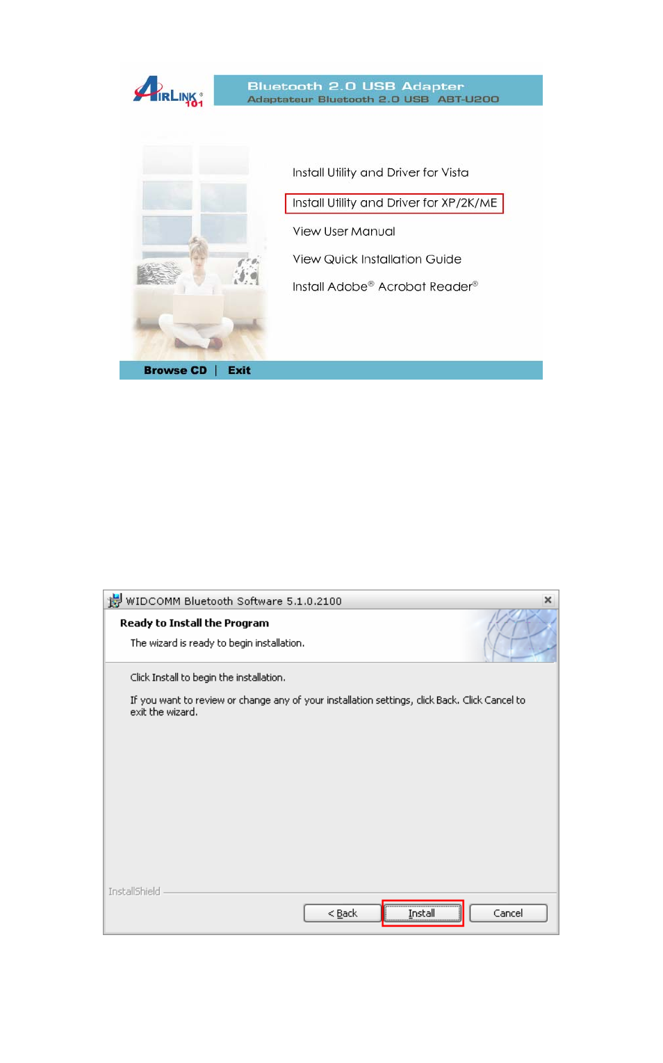 Airlink101 ABT-U200 User Manual | Page 2 / 11