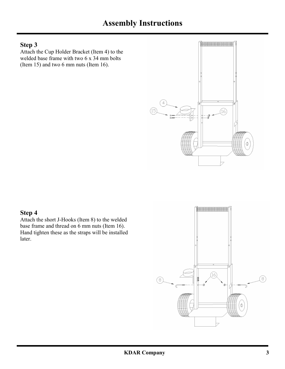 Assembly instructions | Hot Max Torches 100MC User Manual | Page 4 / 8