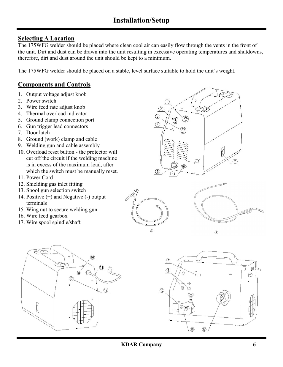 Installation/setup | Hot Max Torches 175WFG User Manual | Page 7 / 20