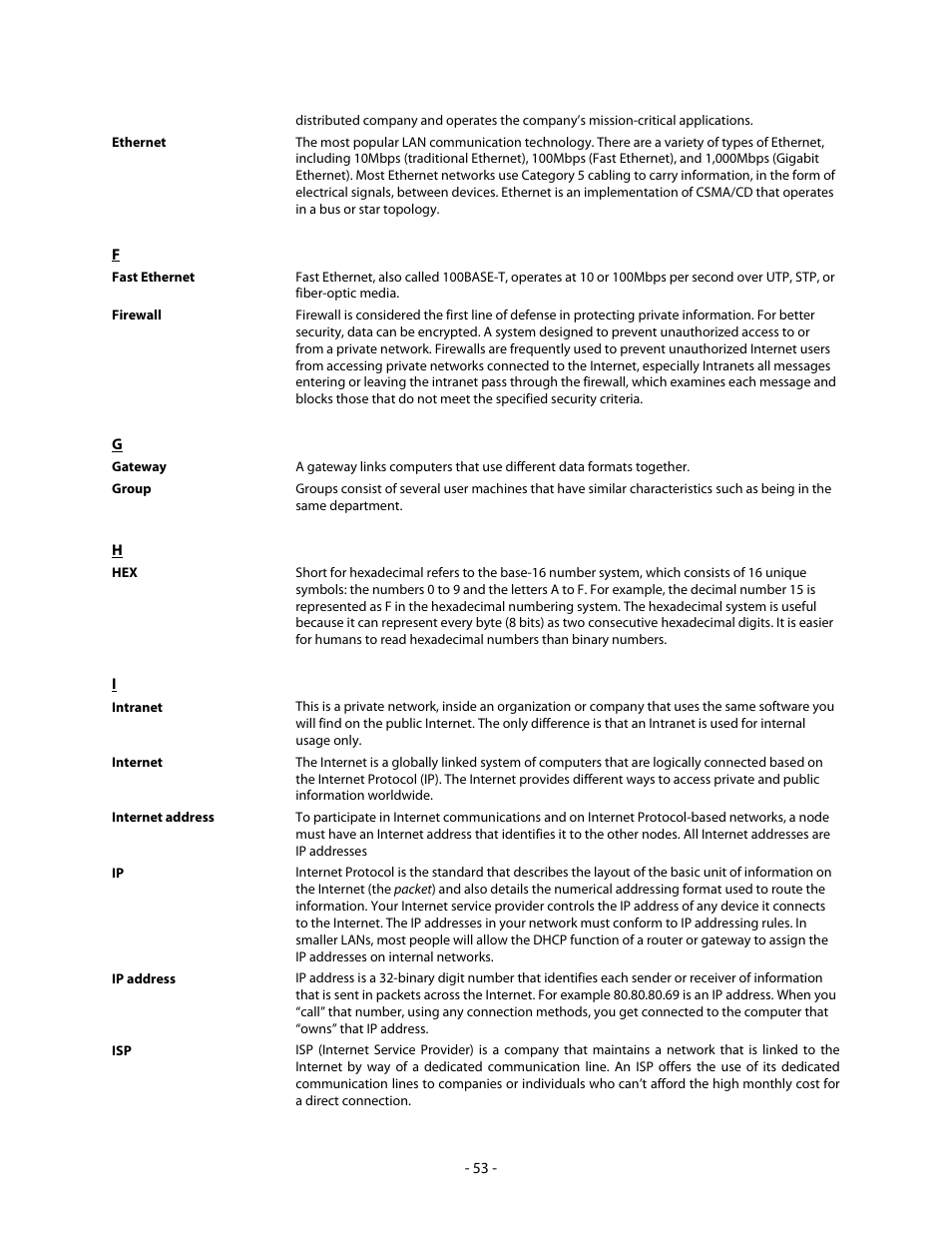 Airlink101 AICN747 User Manual | Page 54 / 58