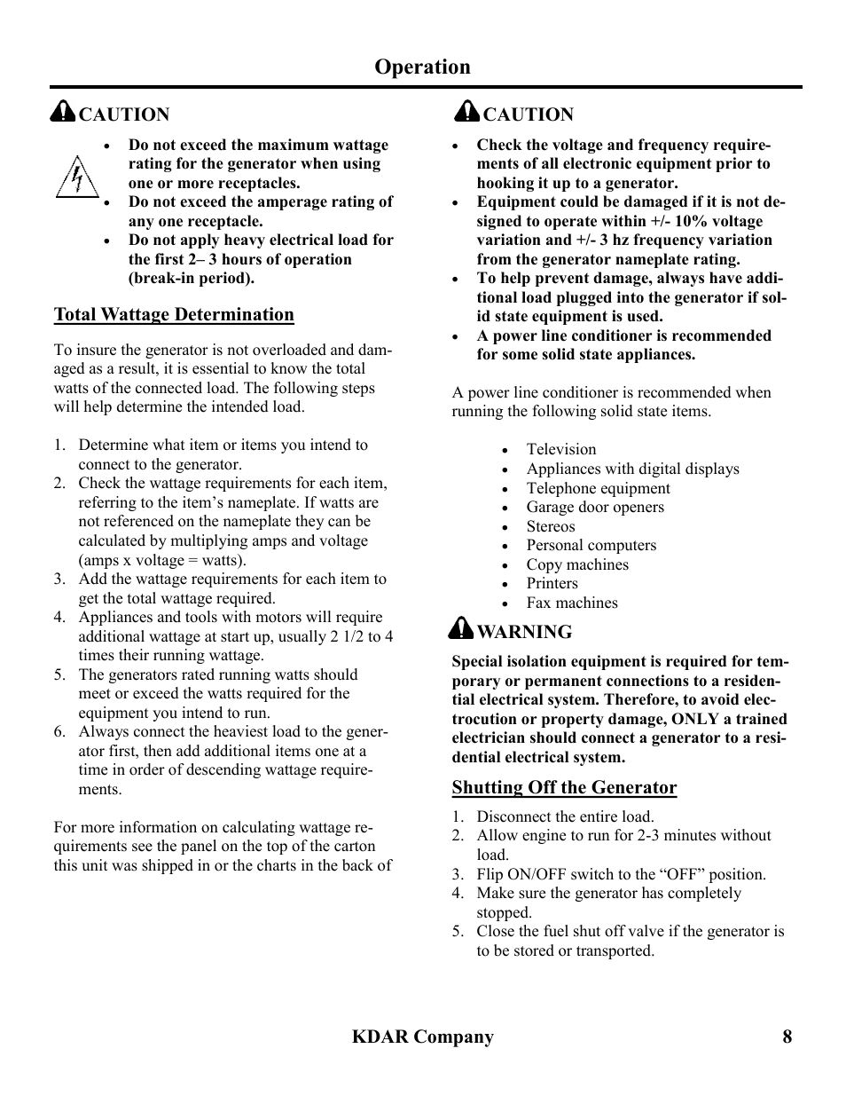 Operation | Hot Max Torches HM2000 User Manual | Page 9 / 16