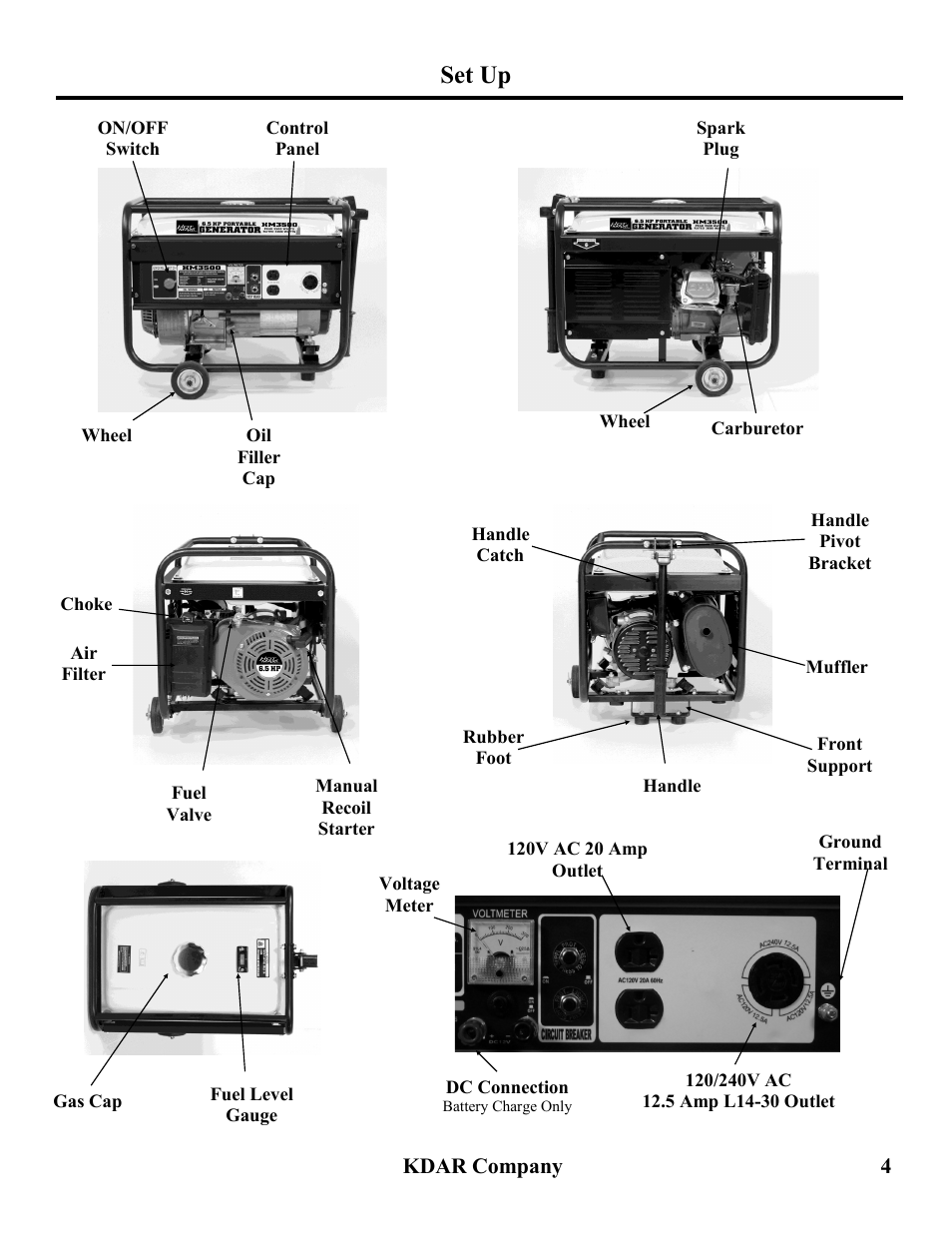 Set up | Hot Max Torches HM3500 User Manual | Page 5 / 16