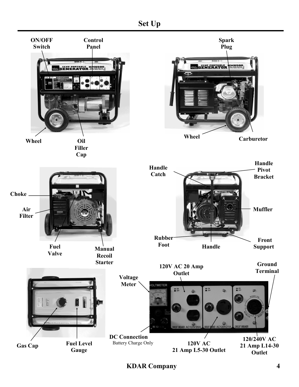 Set up | Hot Max Torches HM6500 User Manual | Page 5 / 16