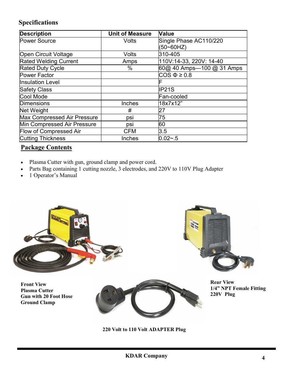 Hot Max Torches PL-40 User Manual | Page 6 / 20