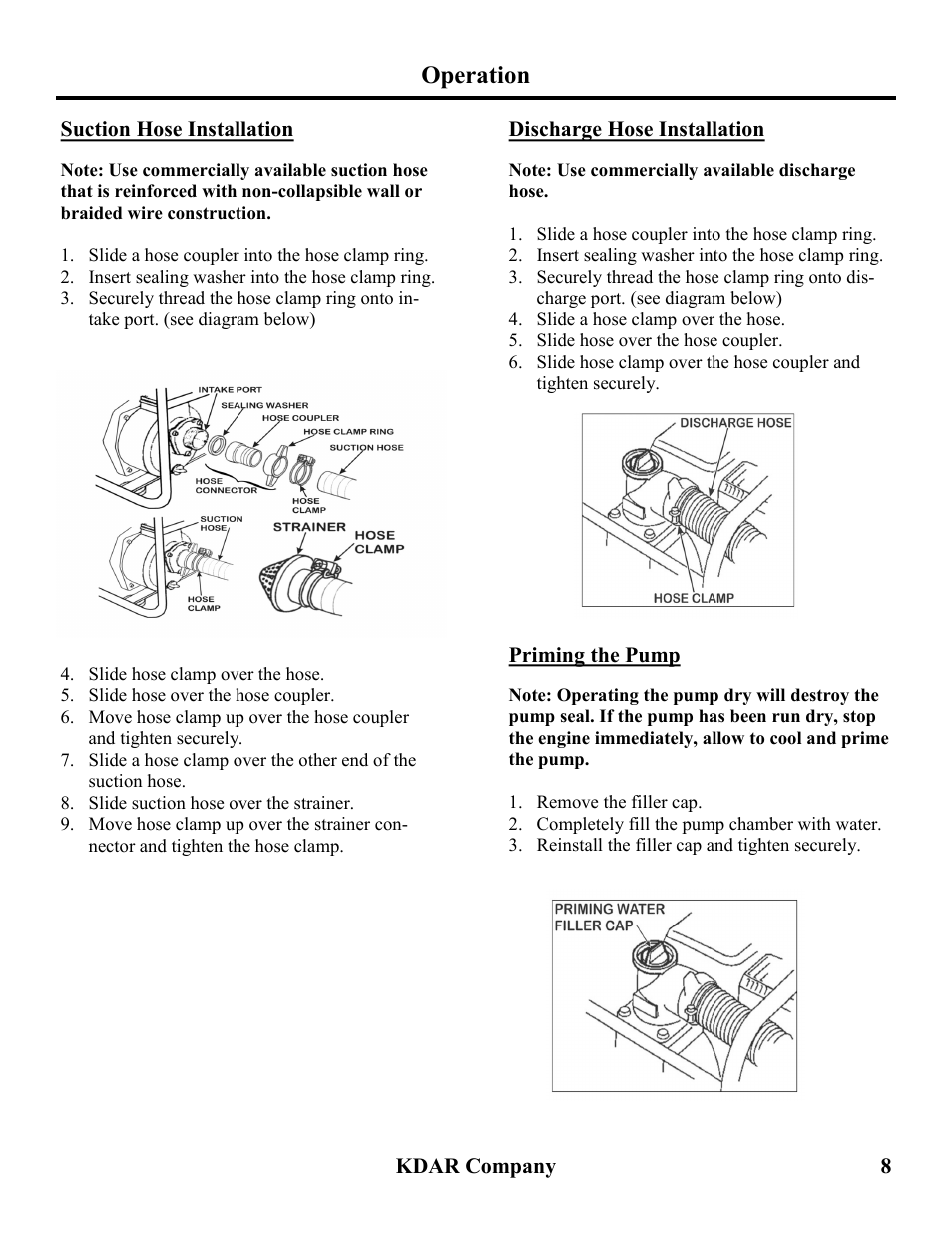 Operation | Hot Max Torches WP201 User Manual | Page 9 / 20