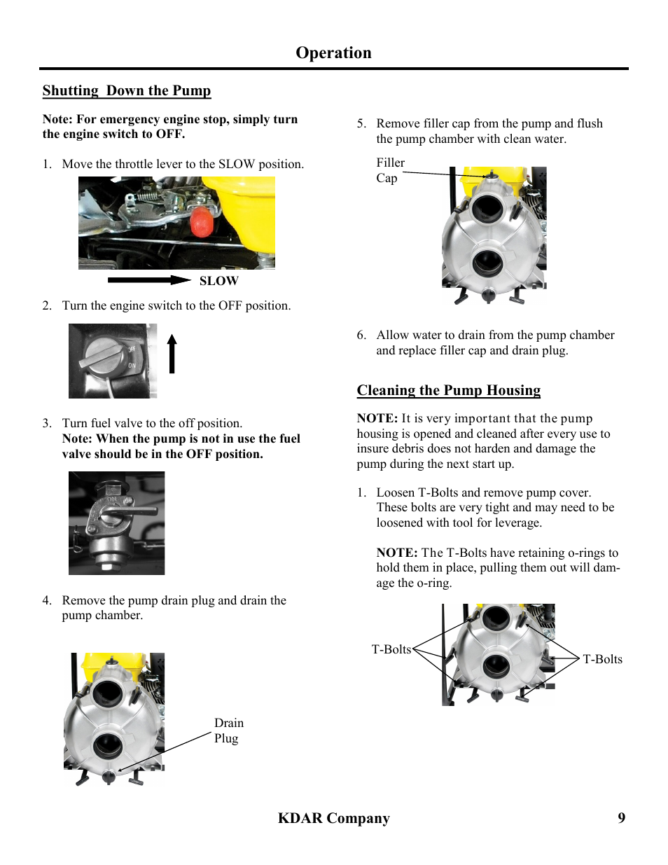 Operation | Hot Max Torches WP30TP User Manual | Page 10 / 20