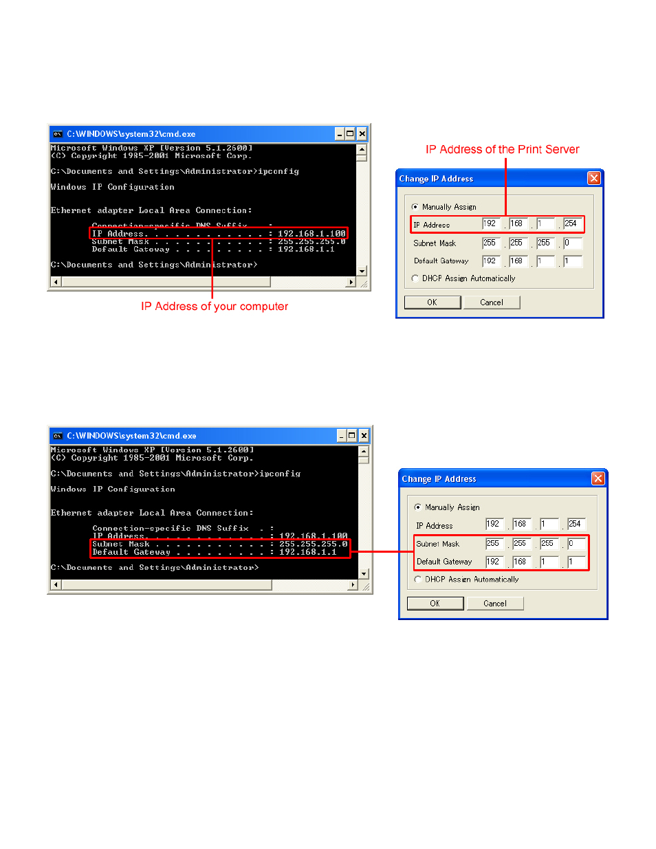 Airlink101 A3-Port USB Print Server APSUSB2 User Manual | Page 6 / 14