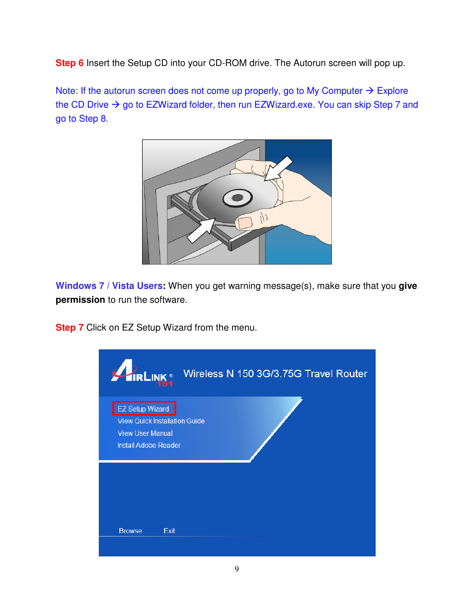 Airlink101 AR550W3G User Manual | Page 13 / 68