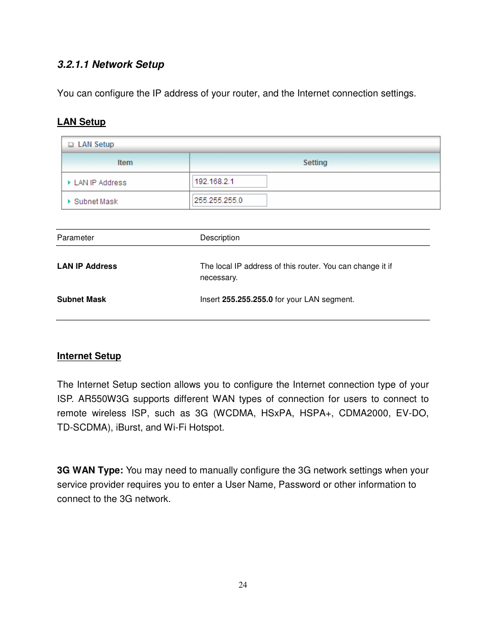 Airlink101 AR550W3G User Manual | Page 28 / 68