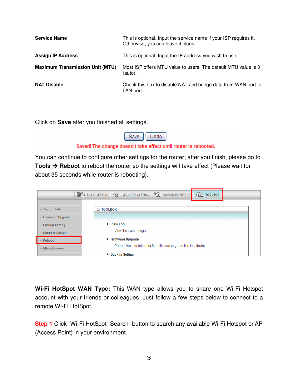 Airlink101 AR550W3G User Manual | Page 32 / 68