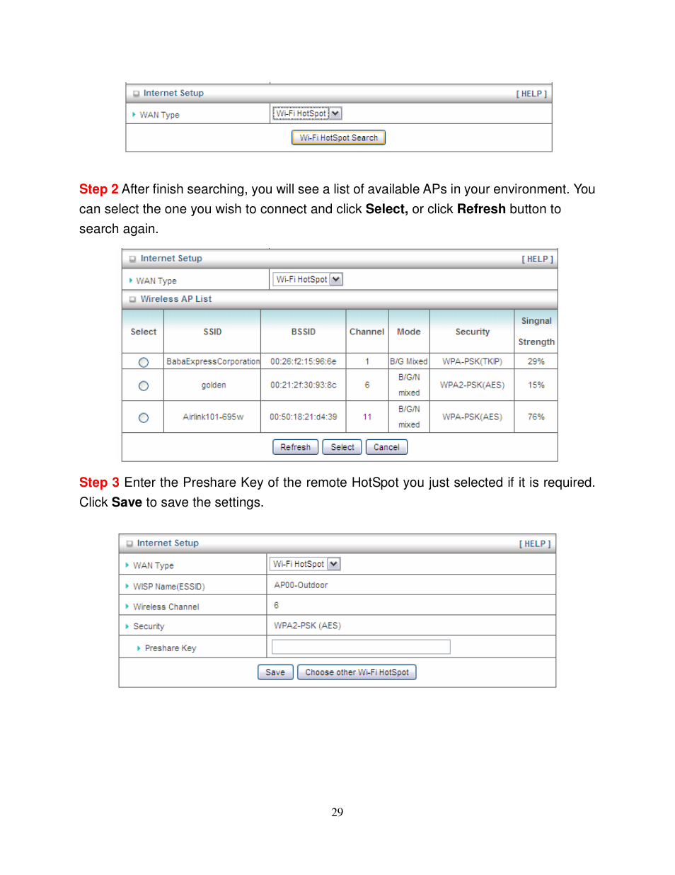 Airlink101 AR550W3G User Manual | Page 33 / 68