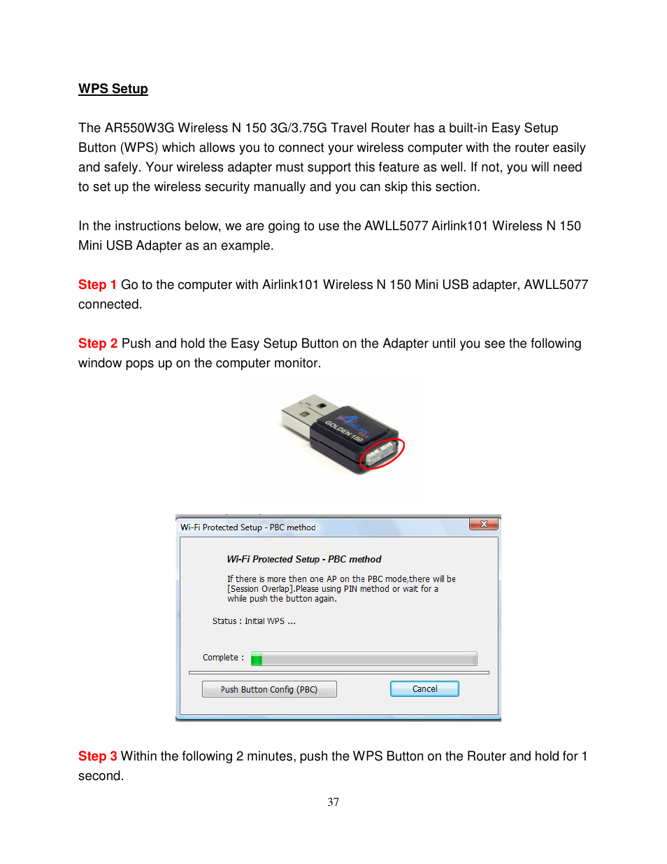 Airlink101 AR550W3G User Manual | Page 41 / 68