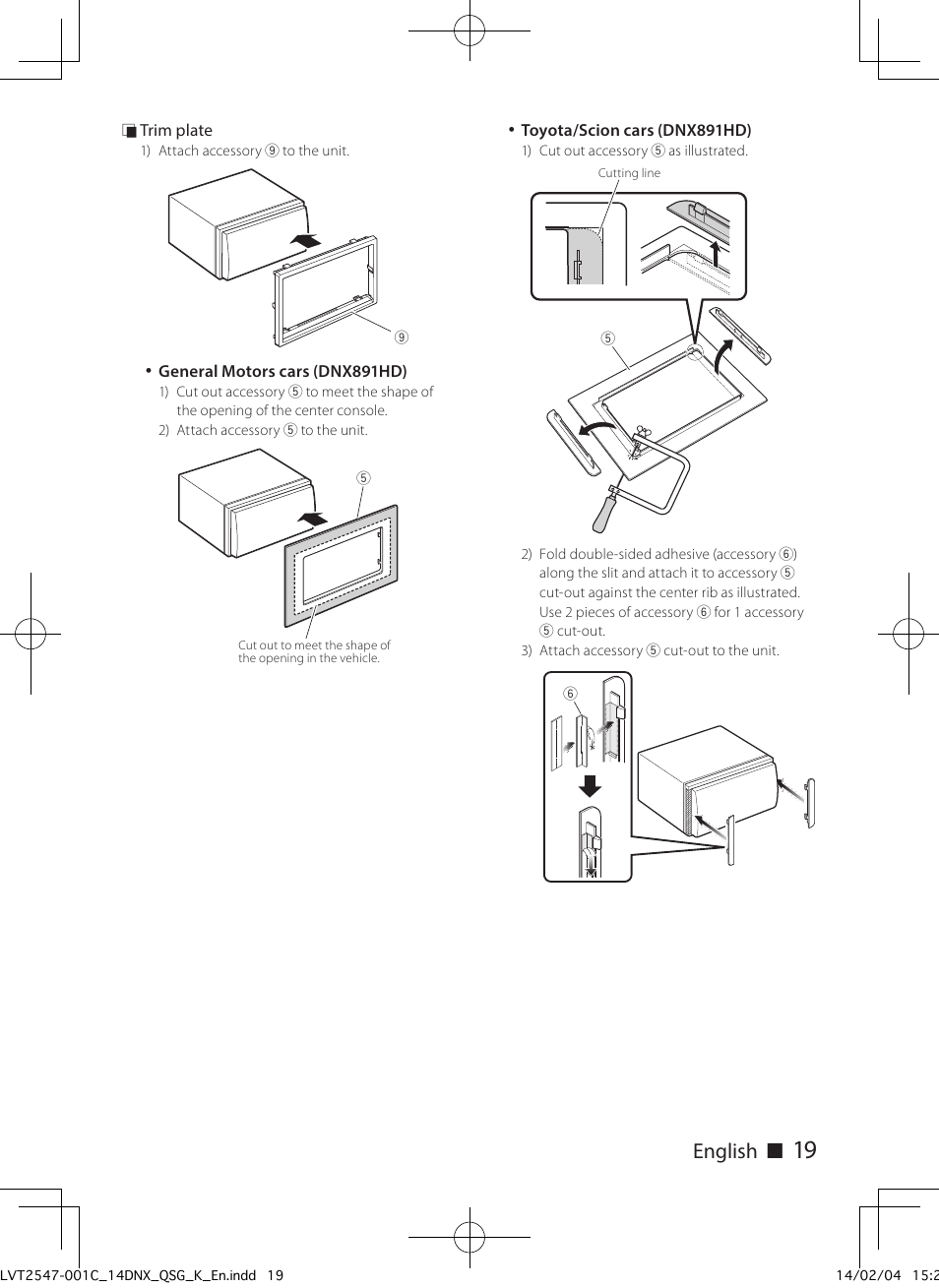 English с | Kenwood DNX691HD User Manual | Page 19 / 56