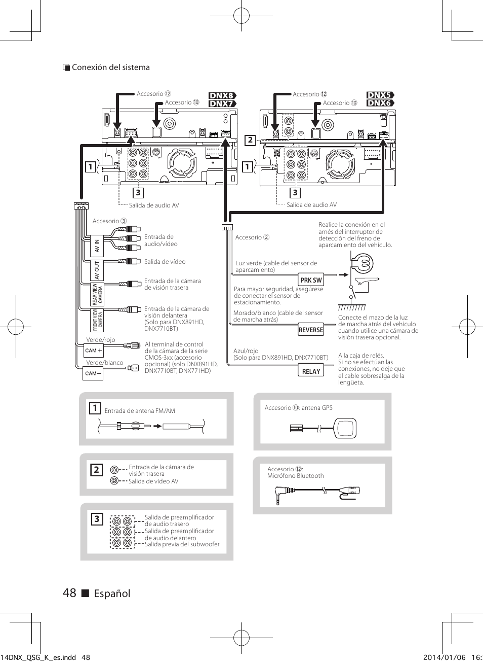 Ñ español | Kenwood DNX691HD User Manual | Page 48 / 56