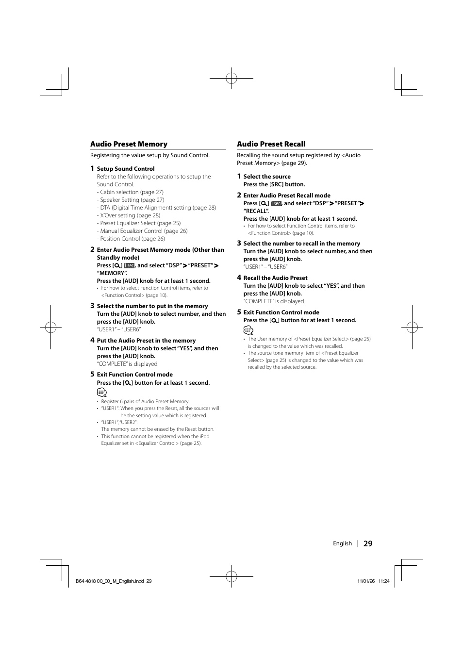 Kenwood KDV-U4349 User Manual | Page 29 / 40