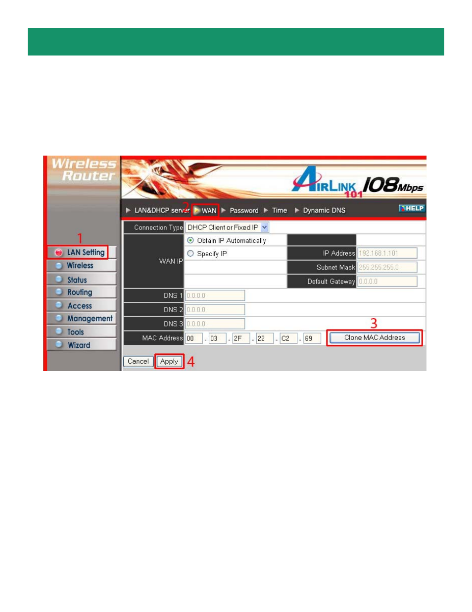 For cable modem users only, For dsl users only | Airlink101 AR410W User Manual | Page 13 / 14