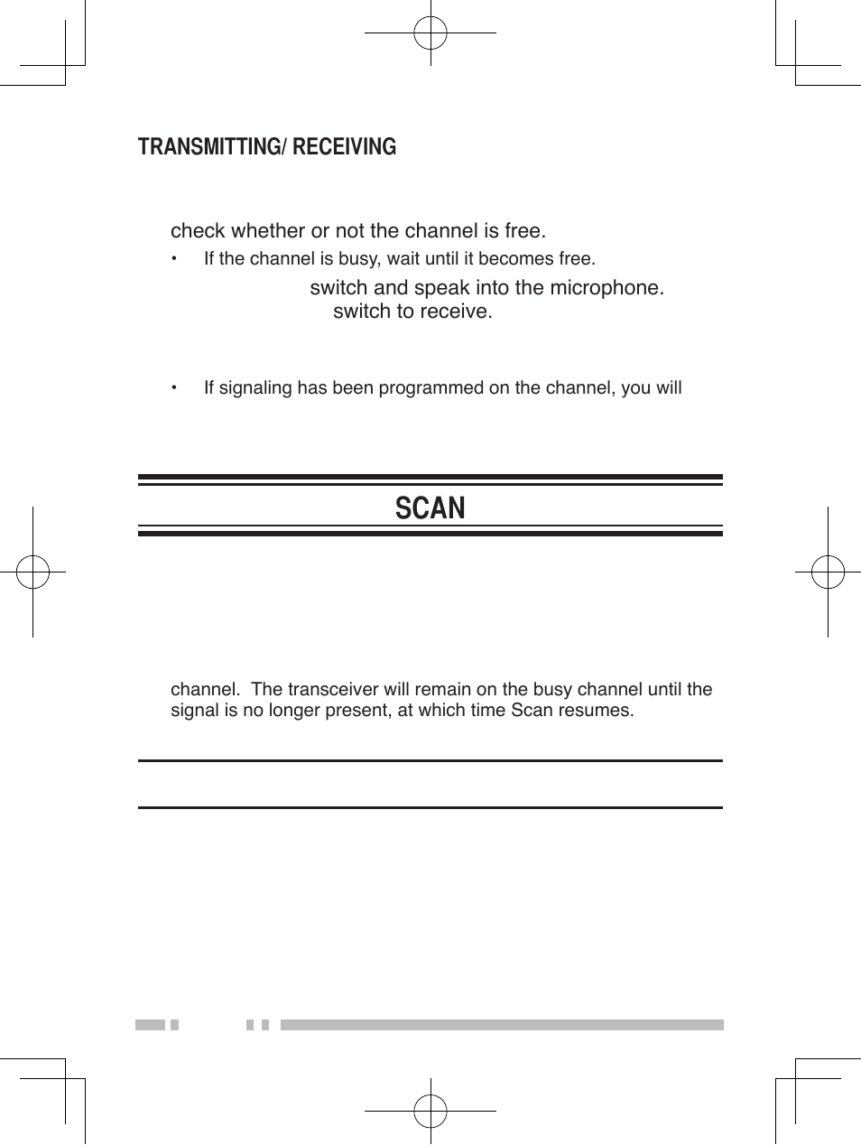 Scan | Kenwood TK-2360/3360 User Manual | Page 20 / 26