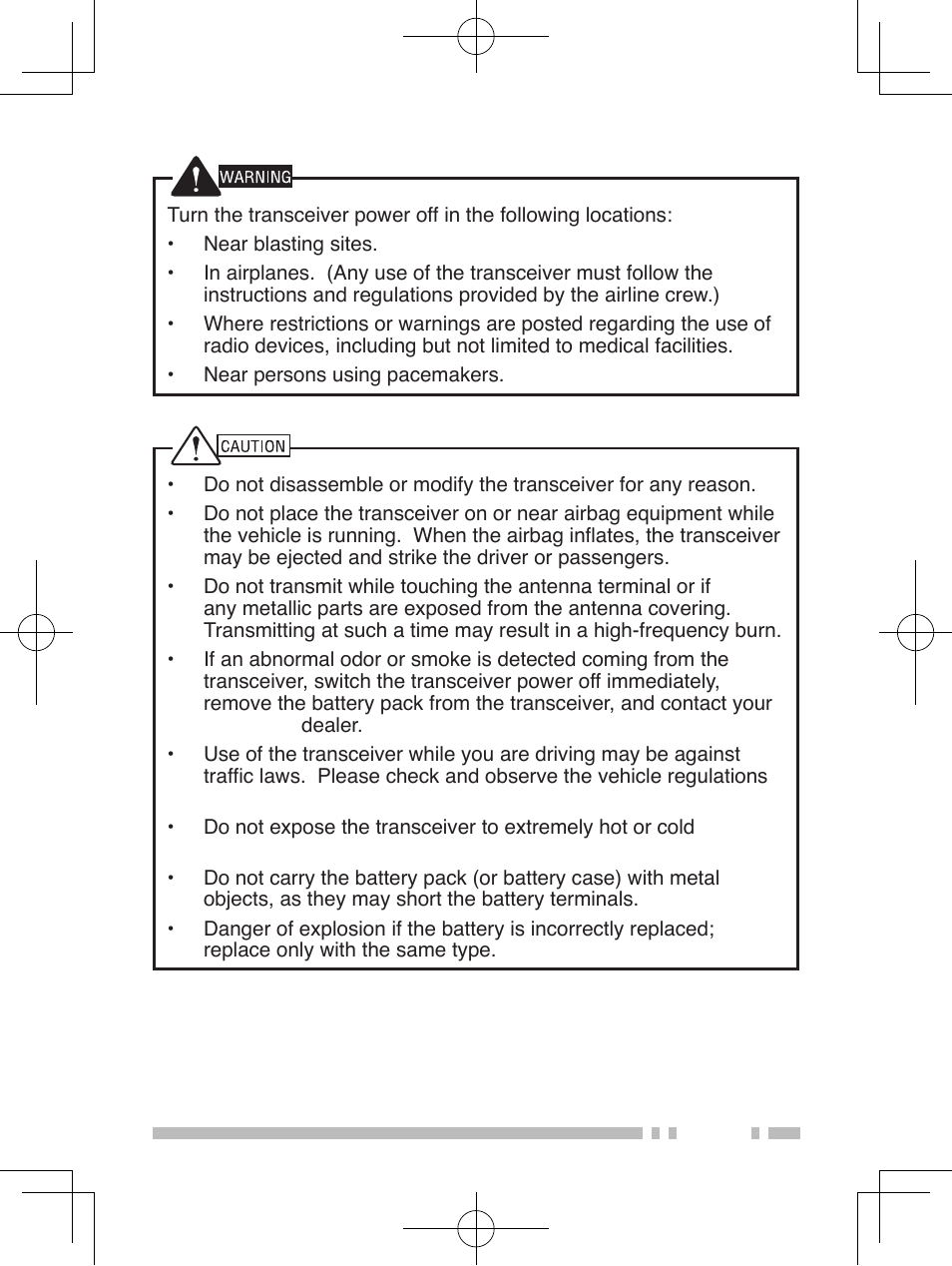 Kenwood TK-2360/3360 User Manual | Page 5 / 26