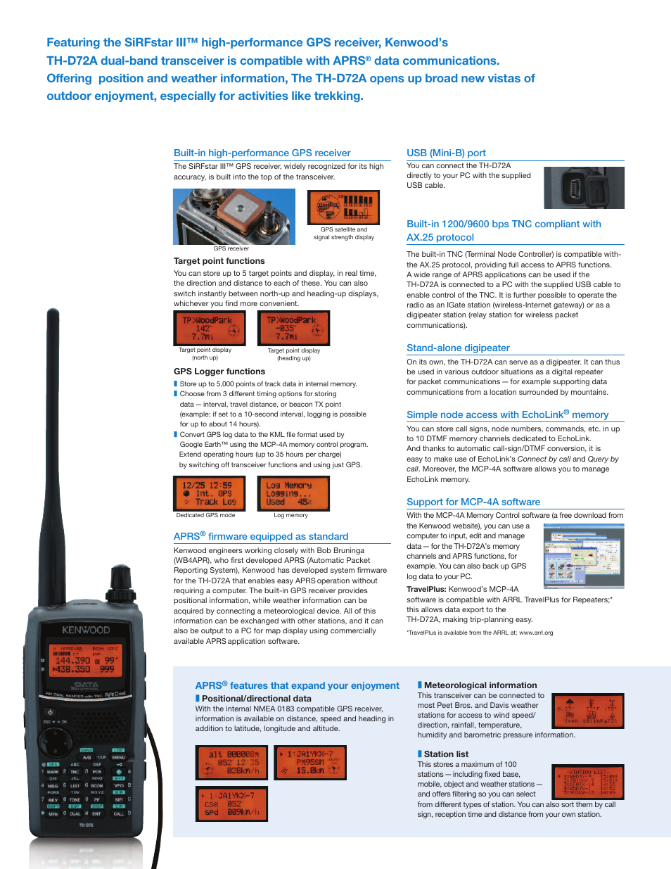 Kenwood TH-D72A User Manual | Page 2 / 4