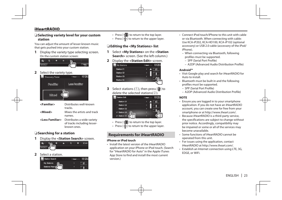 Kenwood DDX5901HD User Manual | Page 23 / 76