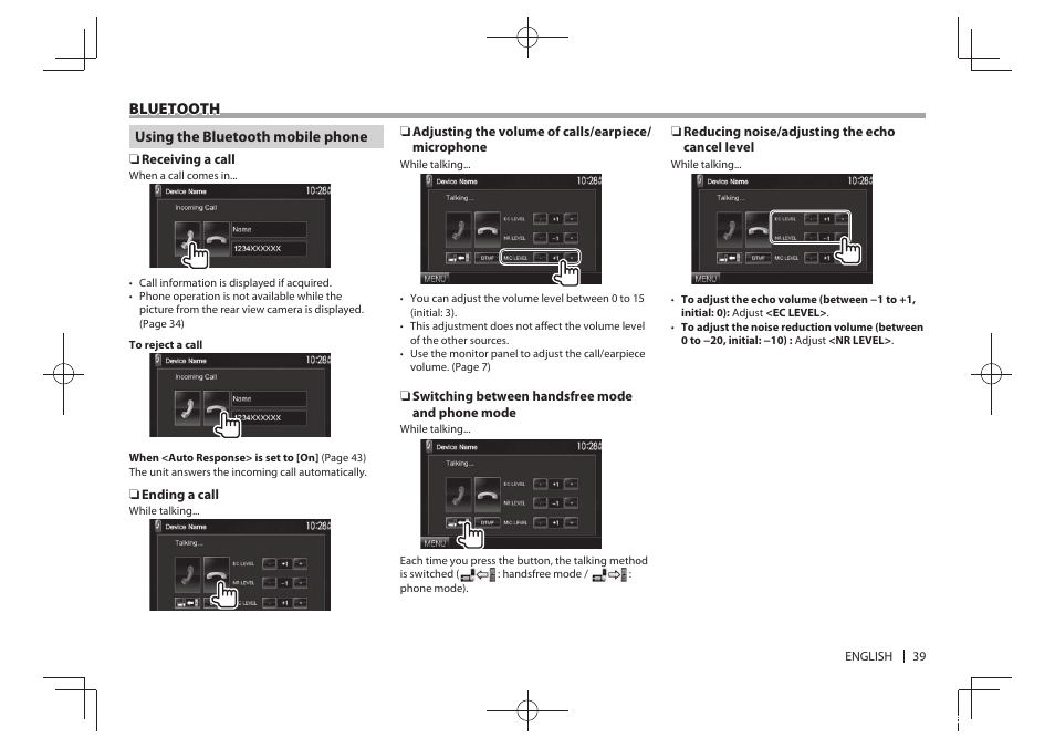 Kenwood DDX5901HD User Manual | Page 39 / 76