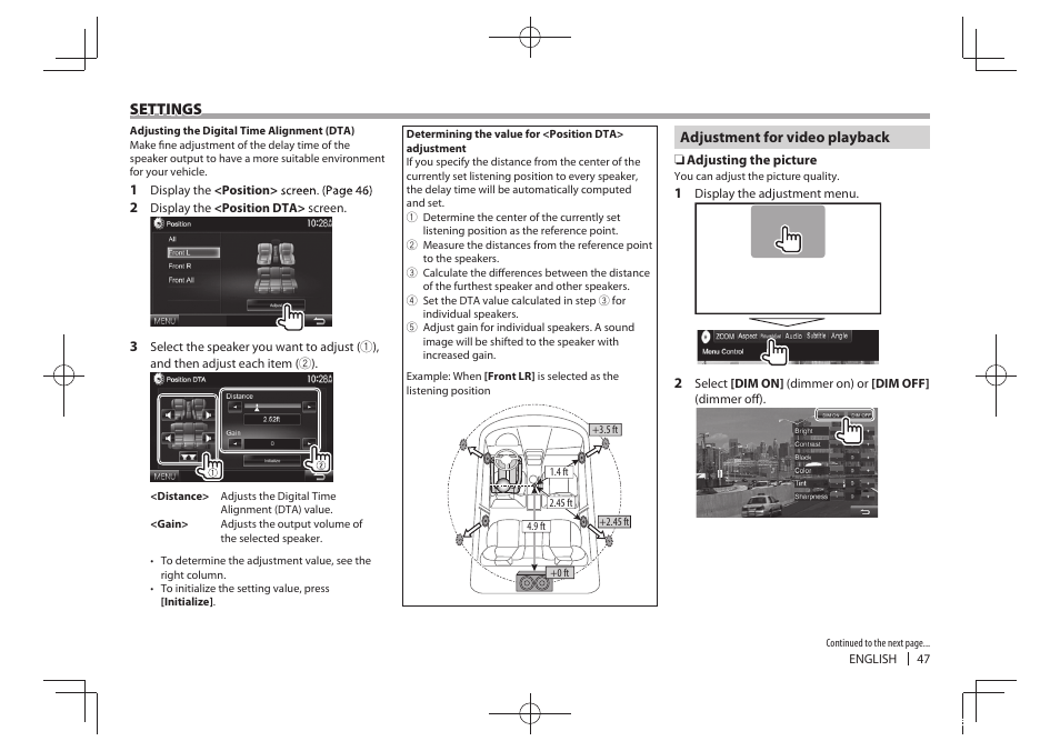 Kenwood DDX5901HD User Manual | Page 47 / 76