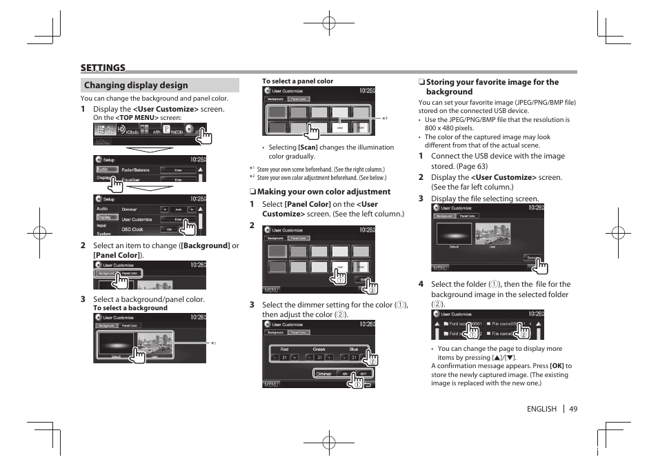 Kenwood DDX5901HD User Manual | Page 49 / 76