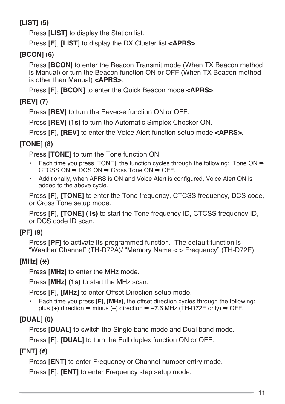 Kenwood TH-D72A User Manual | Page 20 / 51