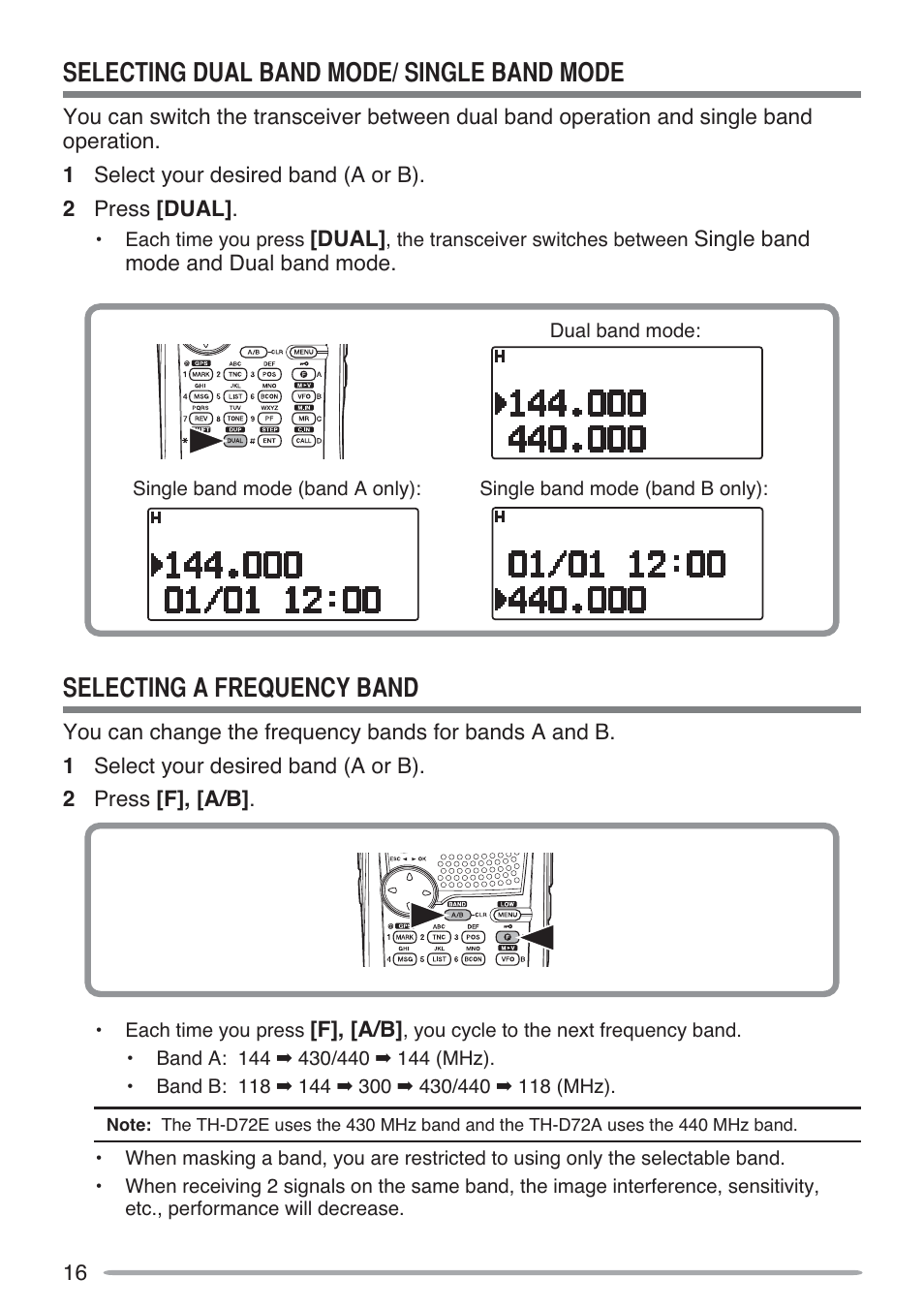 Kenwood TH-D72A User Manual | Page 25 / 51