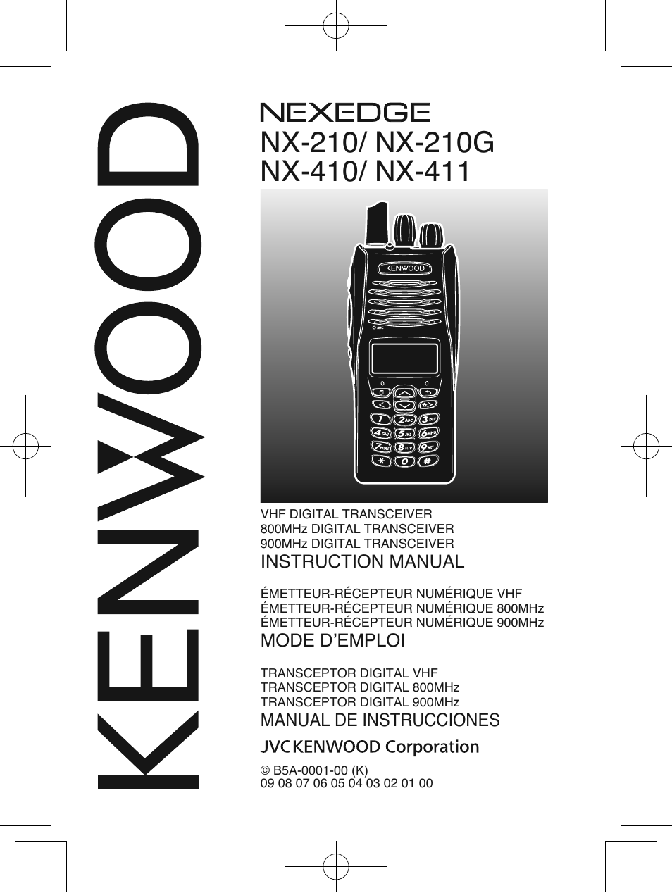 Kenwood NX-210G User Manual | 48 pages