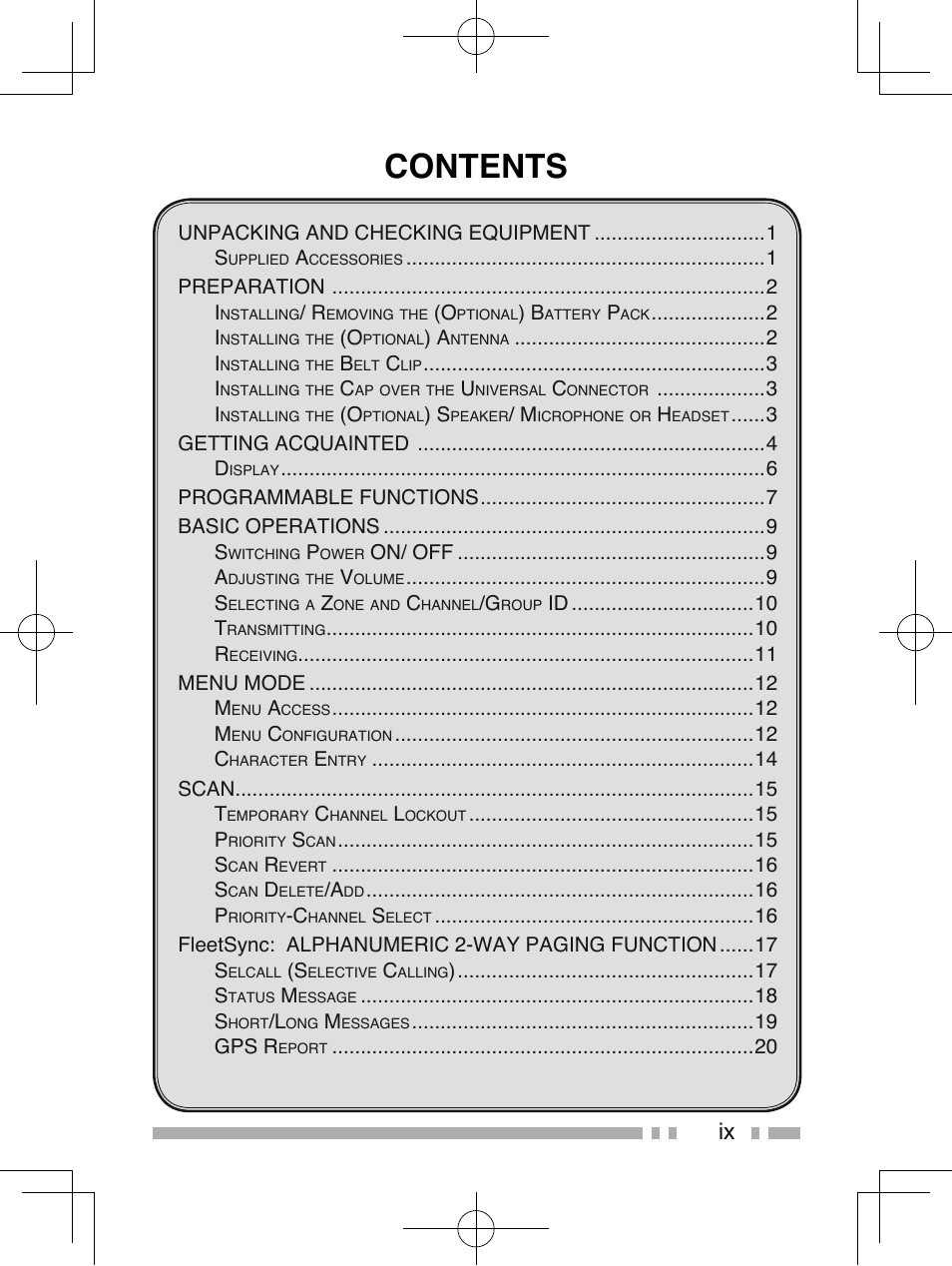 Kenwood NX-210G User Manual | Page 13 / 48