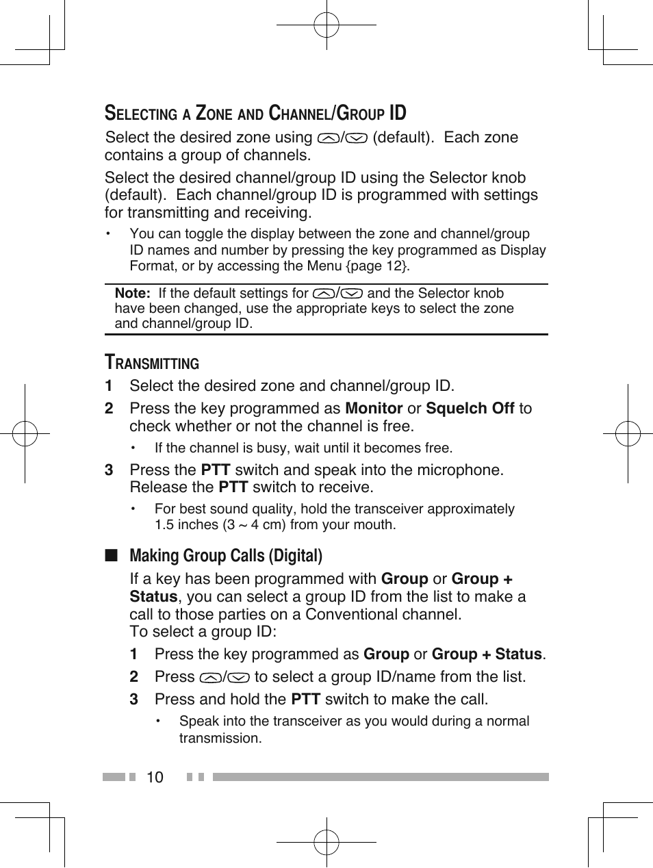 Kenwood NX-210G User Manual | Page 24 / 48