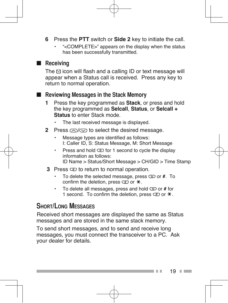 Kenwood NX-210G User Manual | Page 33 / 48