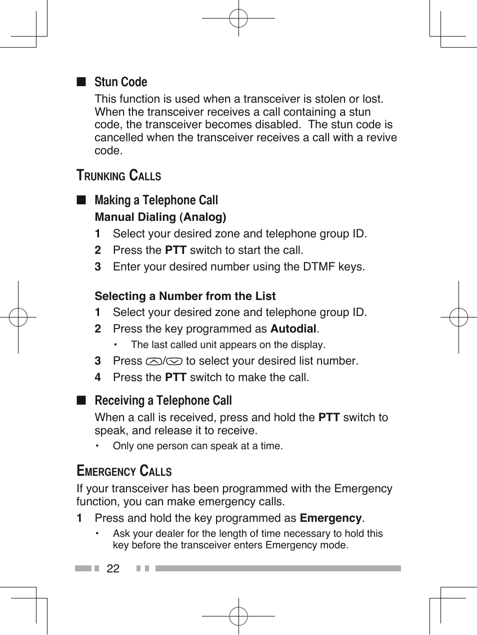 Kenwood NX-210G User Manual | Page 36 / 48