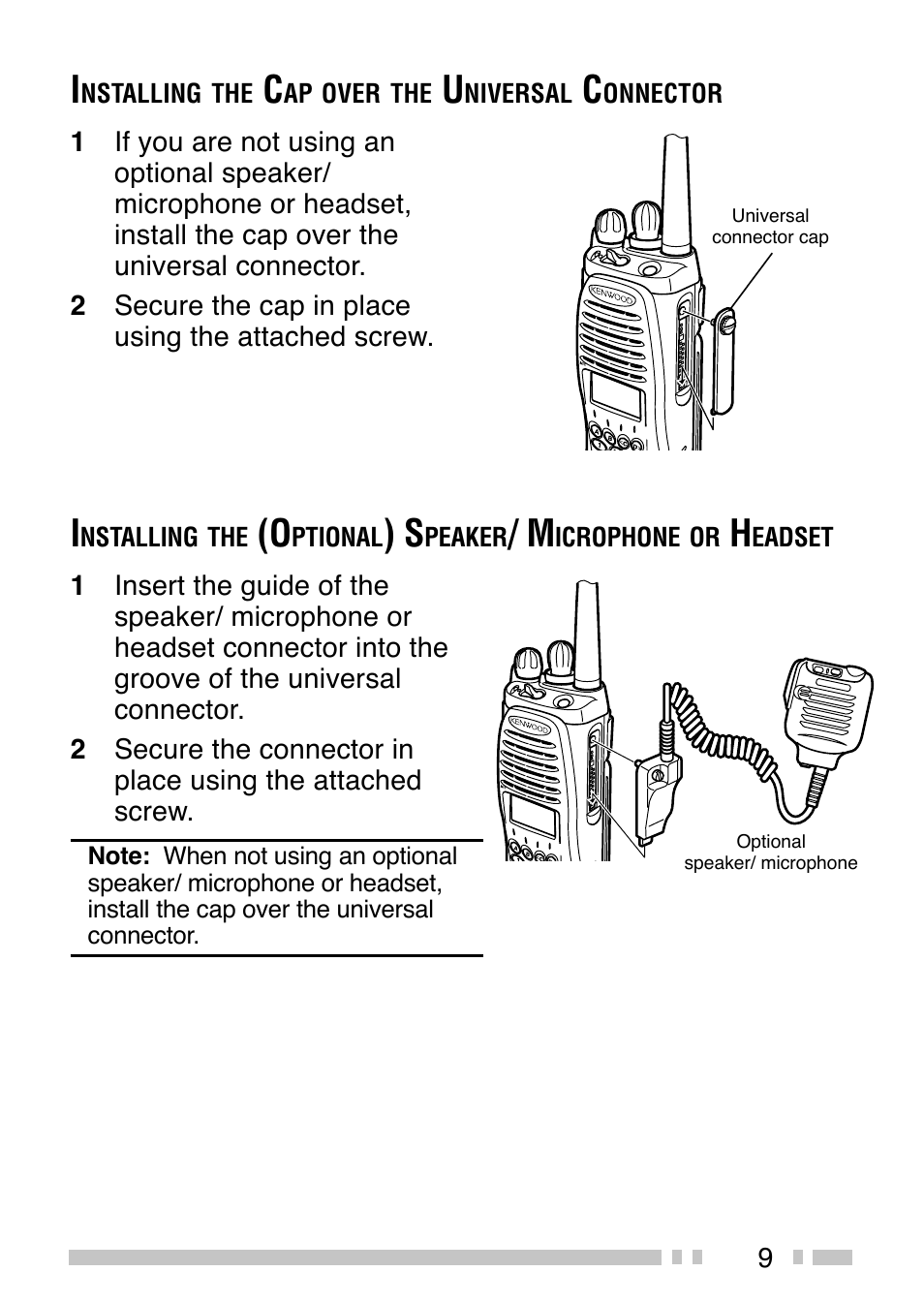 Kenwood TK-5210G/5310G User Manual | Page 17 / 60