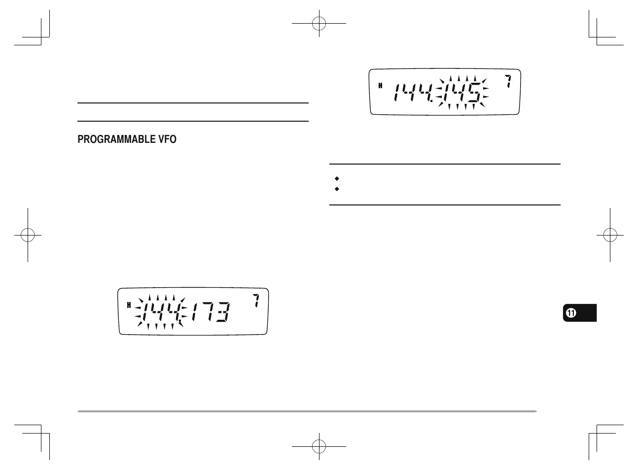 Programmable vfo | Kenwood TM-281A User Manual | Page 68 / 81