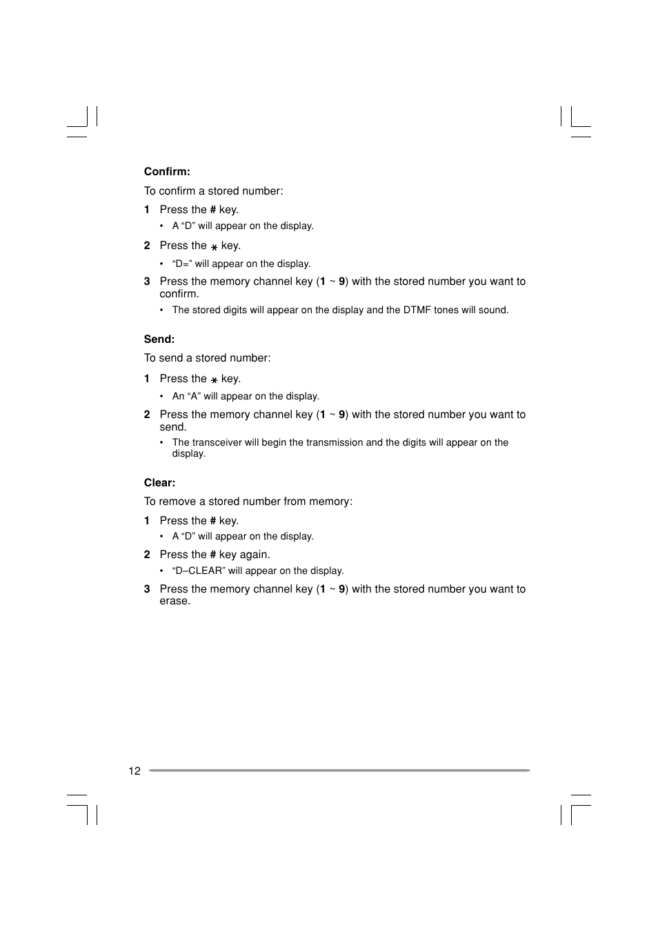 Kenwood TK-6110 User Manual | Page 16 / 20