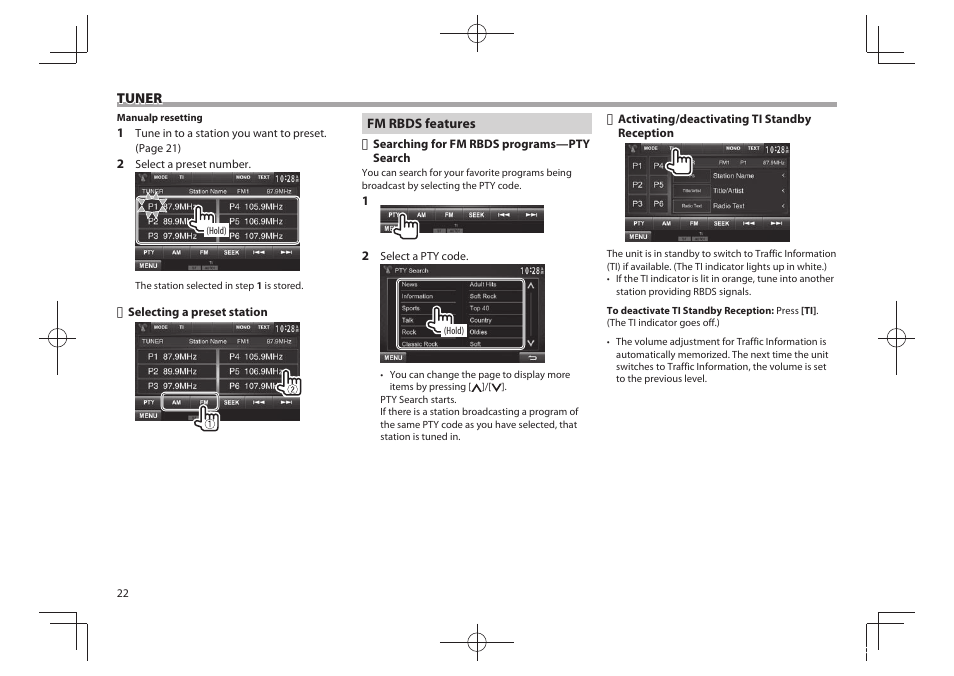 Kenwood DDX771 User Manual | Page 22 / 68