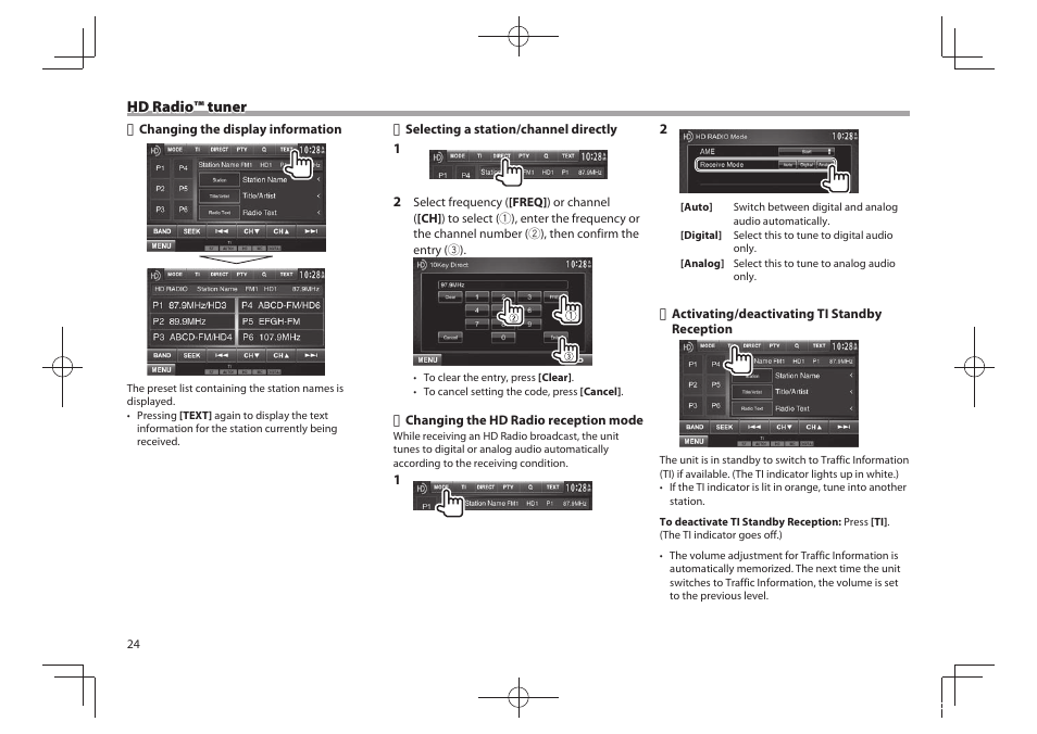 Kenwood DDX771 User Manual | Page 24 / 68