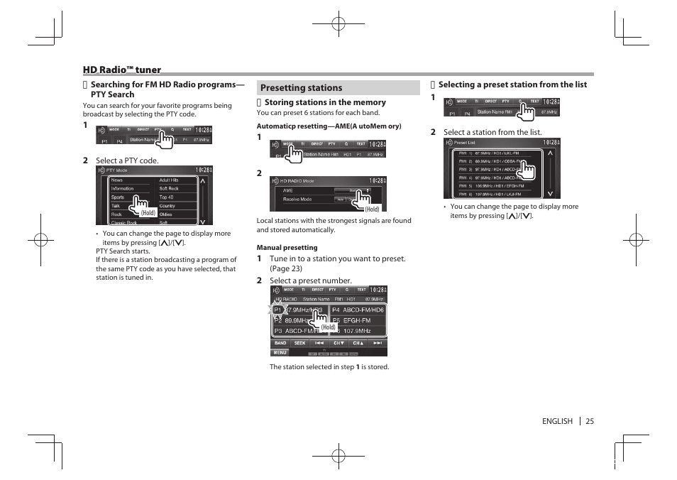 Kenwood DDX771 User Manual | Page 25 / 68