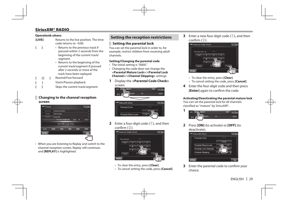 Kenwood DDX771 User Manual | Page 29 / 68