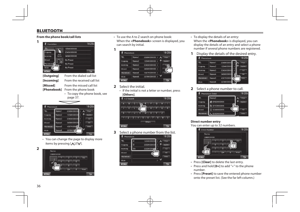 Kenwood DDX771 User Manual | Page 36 / 68