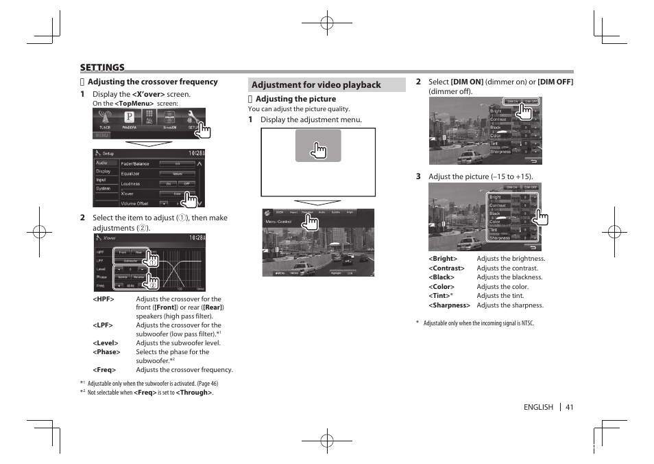 Kenwood DDX771 User Manual | Page 41 / 68