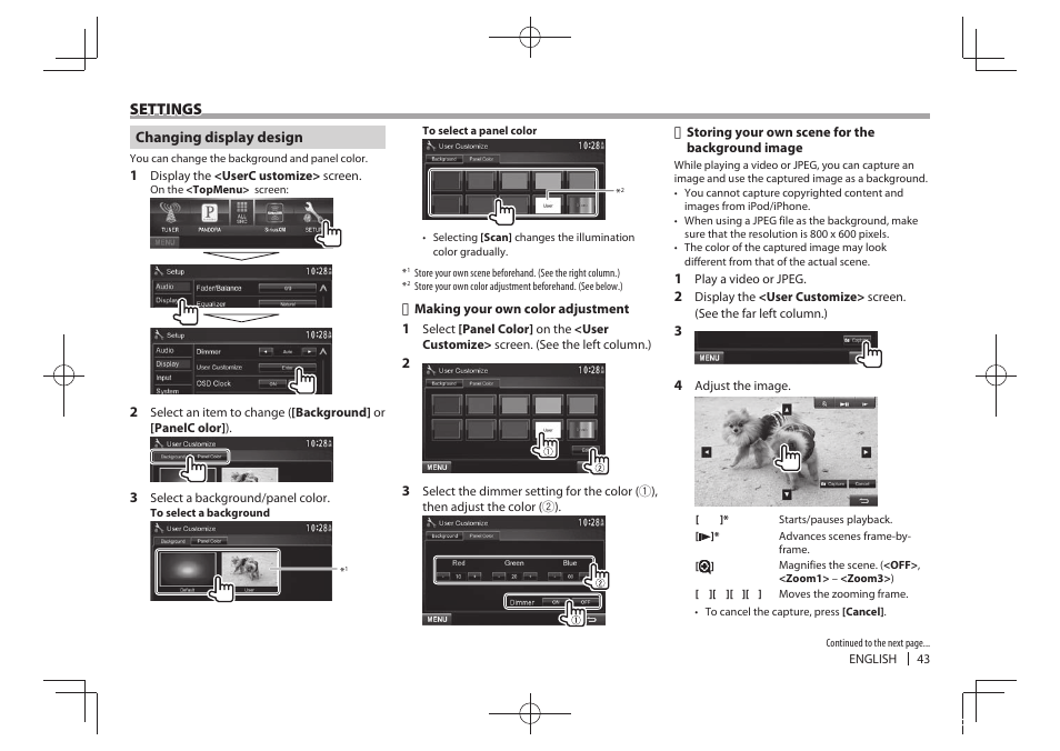 Kenwood DDX771 User Manual | Page 43 / 68