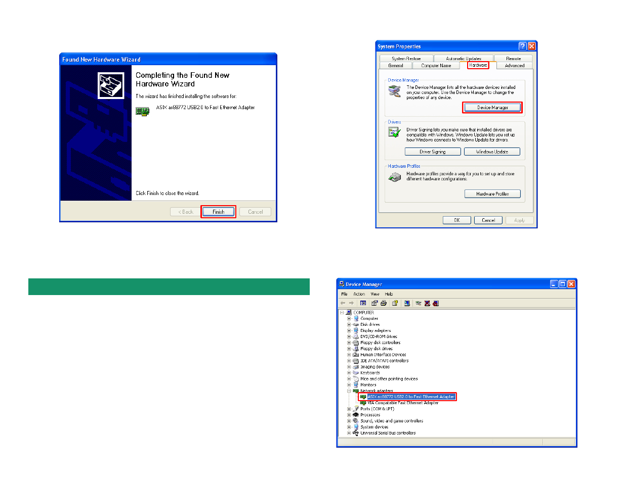 Airlink101 USB 2.0 Ethernet Adapter ASOHOUSB User Manual | Page 3 / 4